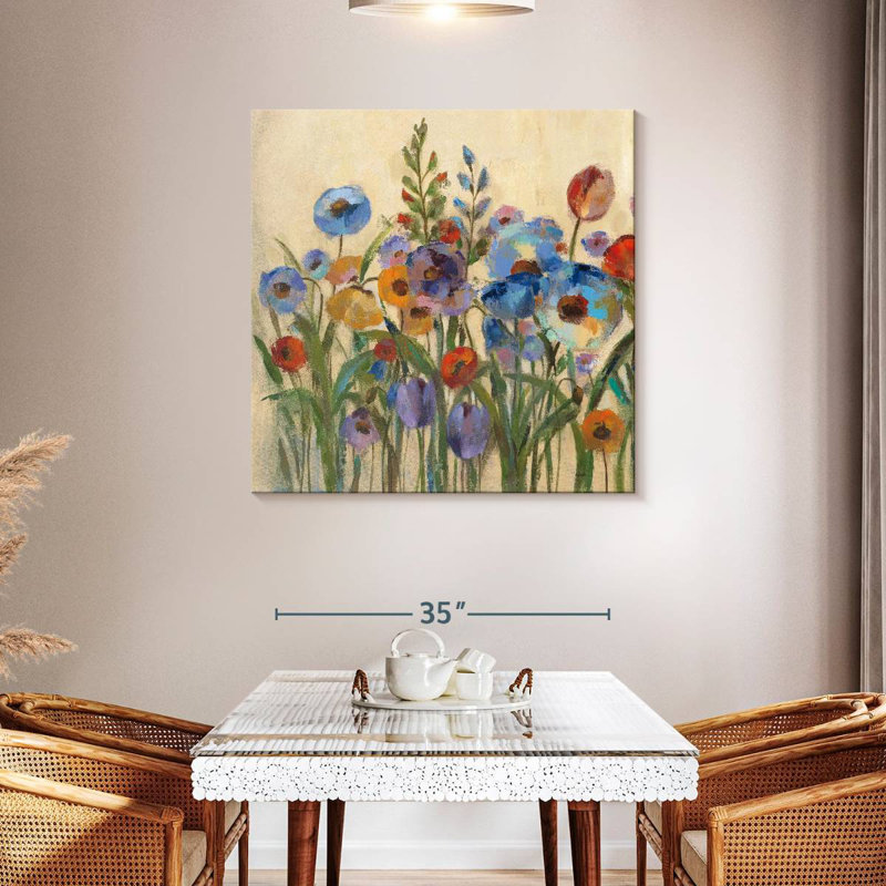 Sunrise Garden II, 39" H x 39" W