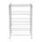Colleyville 24 Bottle Floor Wine Bottle Rack in Chrome
