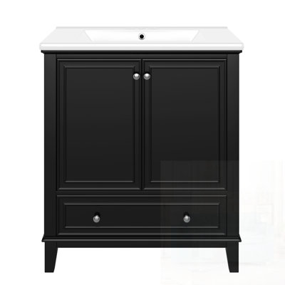 Meuble-lavabo simple avec plateau Naleah 30,01