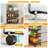 37 in. H x 15.6 in. W Utility Cart