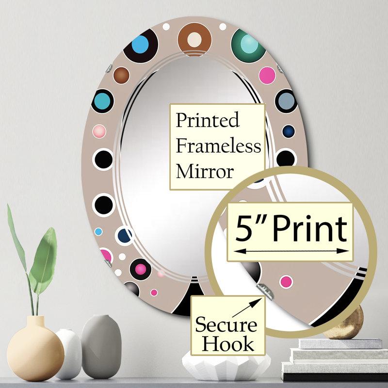 Miroir mural Wadim, 30 po x 20 po