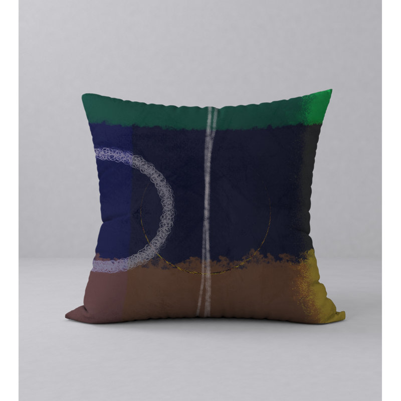 Housse de coussin carrée/insert, H 18 po x l 18 po
