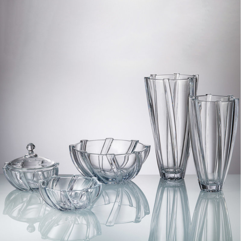 Vase House of Hampton® Infinity, 30,5 cm, H 13,8 po x l 3,1 po x P 3,1 po