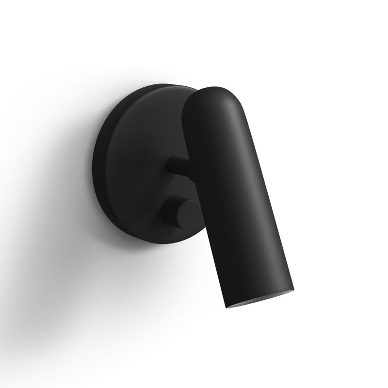 Arla Steel LED Wall Sconce, Black