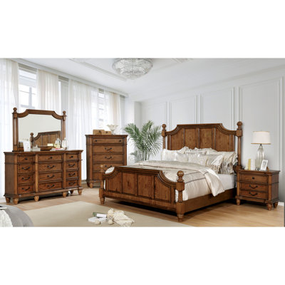 Ensemble de chambre configurable avec lit plateforme Rahmir