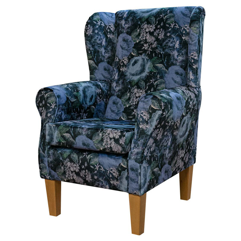 74cm Wide Tufted Wingback Chair