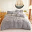 Ensemble de housse de couette à poils longs EMME pelucheux 2/3 pièces Ensemble de literie de luxe-116005322-116005329