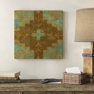 " Western Weave III " by Chariklia Zarris Painting Print