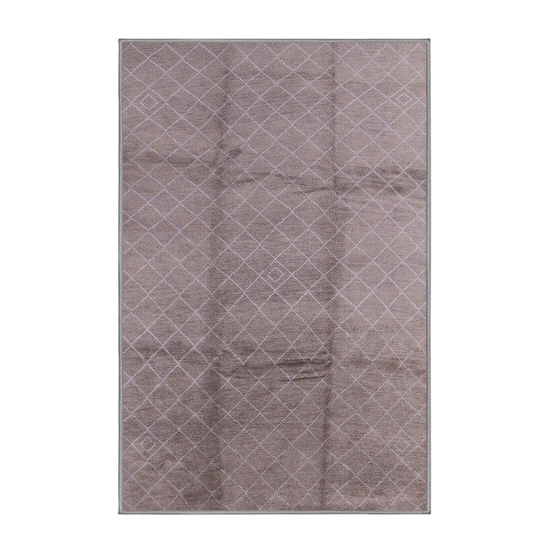 Tapis gris Bordeaux Bordeaux, Rectangle 2 pi x 3 pi
