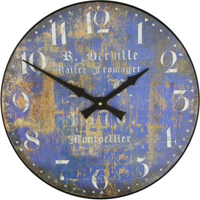Montpellier Cheesemaker's Wall Clock - 36cm