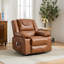 Fauteuil inclinable chauffant et massant télécommandé-74429605