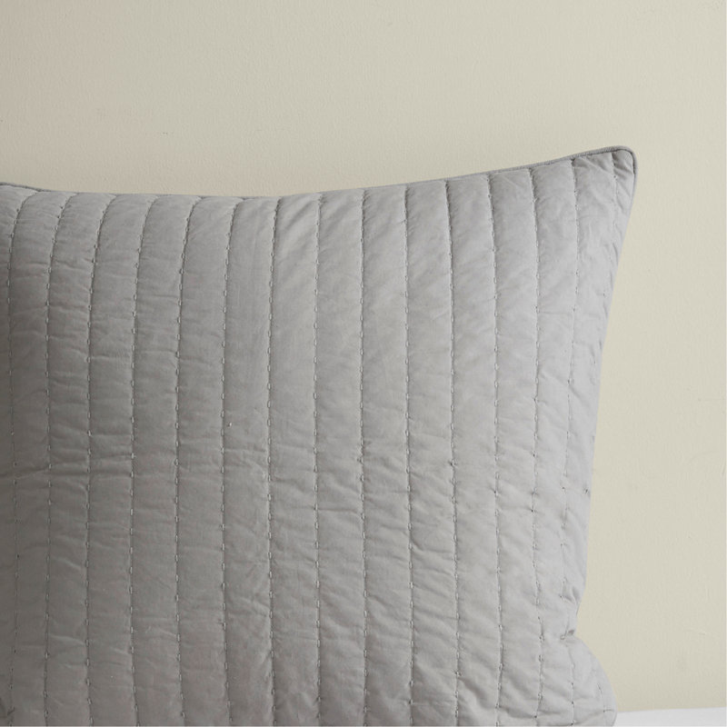 Ensemble de housse de couette en jacquard de coton 3 pièces très grand / très grand californien, Ivoire patchwork