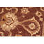 Tapis brun / crème en laine noué à la main de style oriental rectangulaire 8 pi 1 po x 9 pi 9 po Baccio