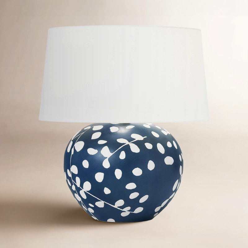 Nan Table Lamp, Semi Matte Navy Blue