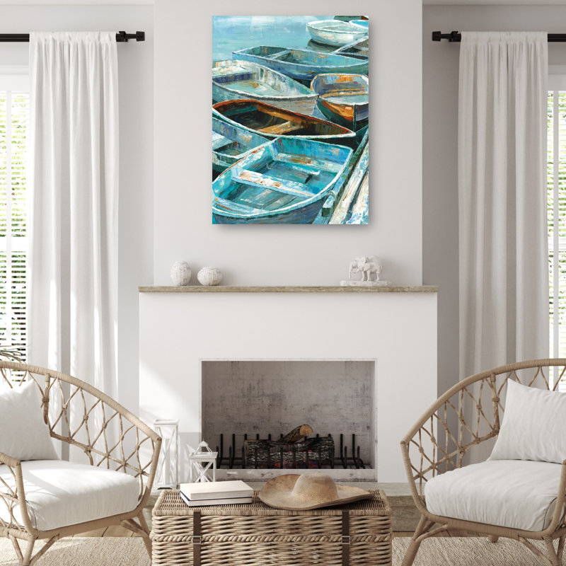 Rowing I by Sandy Doonan Canvas Art Print