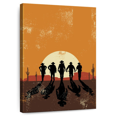 Sunset Desert Cowboys