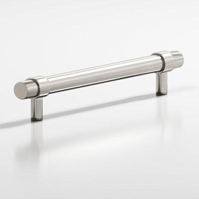 Round Collared Cabinet Pull With Straight Posts