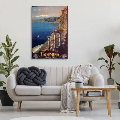 Affiche sur toile Tormina, voyage par Marcus Jules