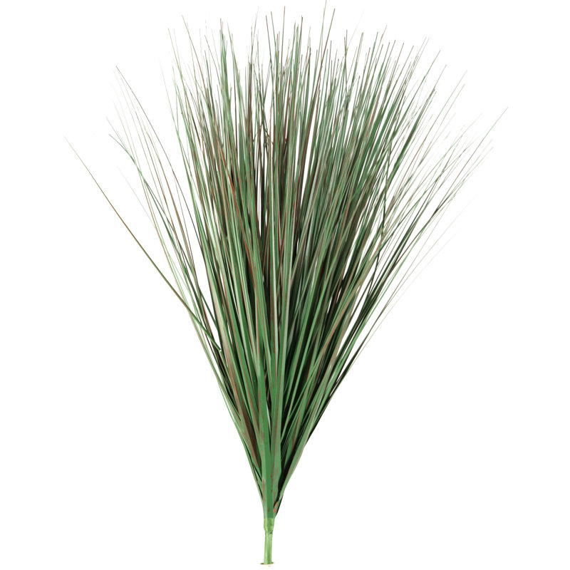 Herbe succulente artificielle, H 26 po x l 8 po x P 8 po, Brun