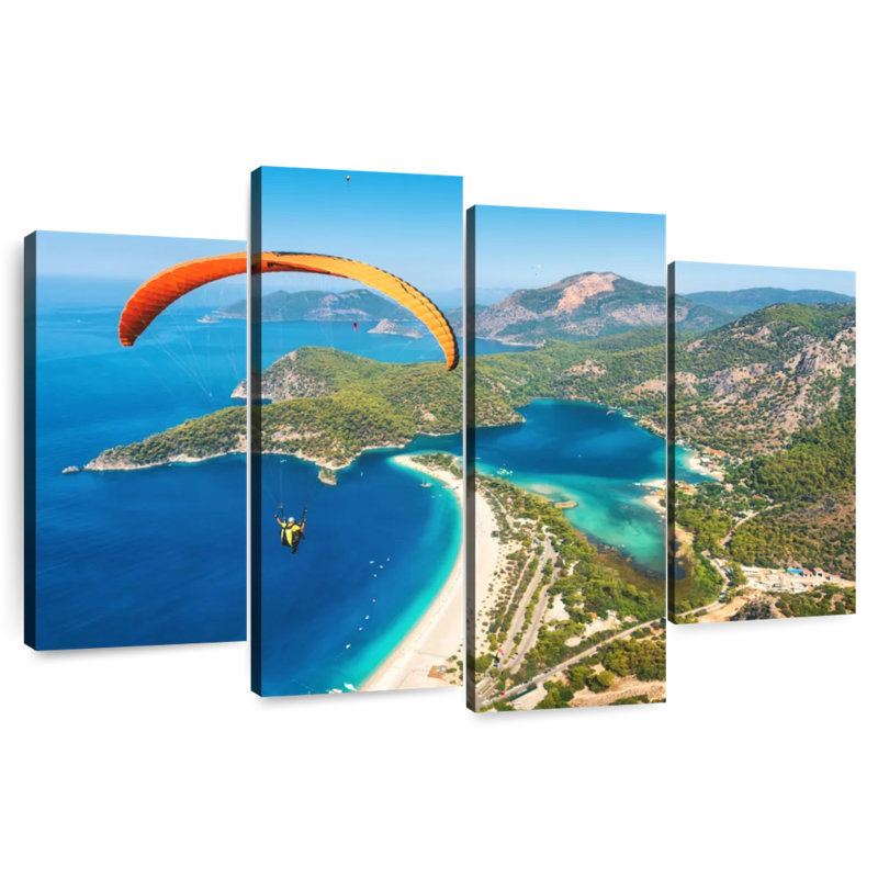 Sireci Paraglider Over Oludeniz