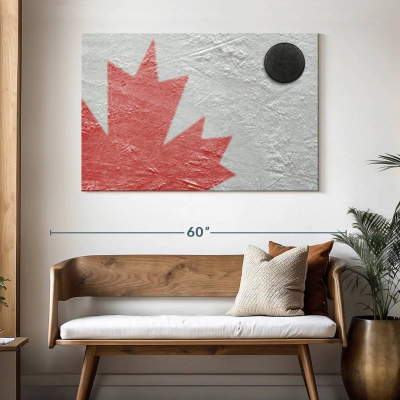 Hockey canadien, H 32 po x l 48 po