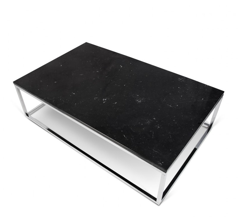 Frame Coffee Table, Chrome