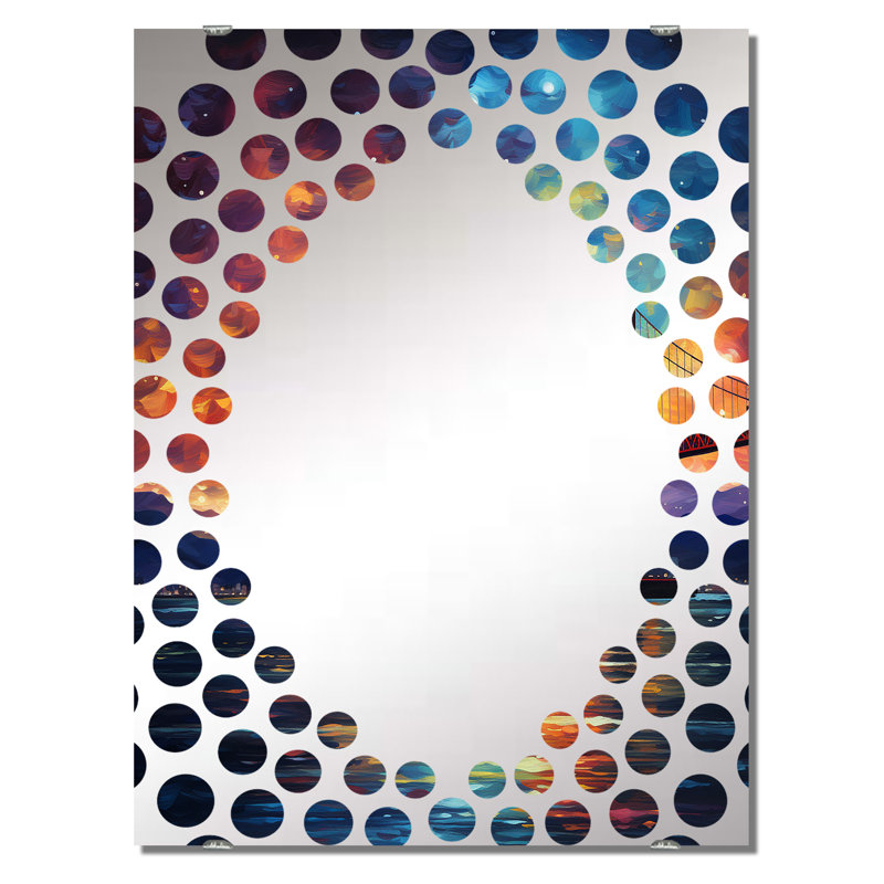 Miroir mural Attah - Vangogh MIR136111, 40 po x 30 po