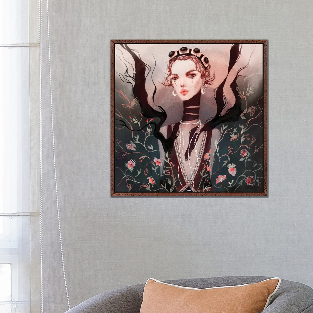 Blossom Etro von Kasionatta - Gallery-Wrapped Canvas Giclée on Canvas