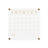Thomas Martha Stewart Acrylic Wall Calendar with Dry Erase Marker and Mounting Hardware-89798284