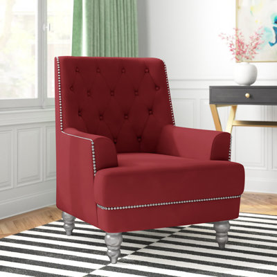Zaria Velvet Armchair