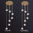 Bawi 7 - Light Geometric Chandelier