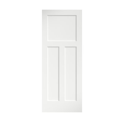 Porte standard en bois lambrissé