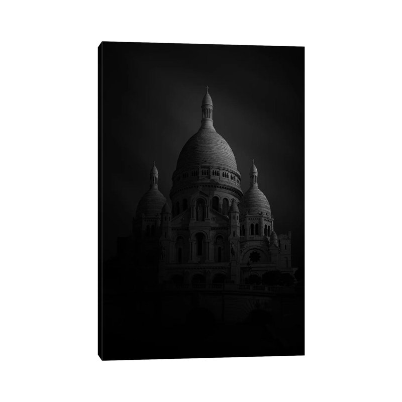 Sacre Coeur by Sebastien Del Grosso - Wrapped Canvas Gallery-Wrapped Canvas Giclée, 101.6 cm H x 66.04 cm W