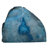 Evelynn Non-Skid Teal Agate Bookends-33484856