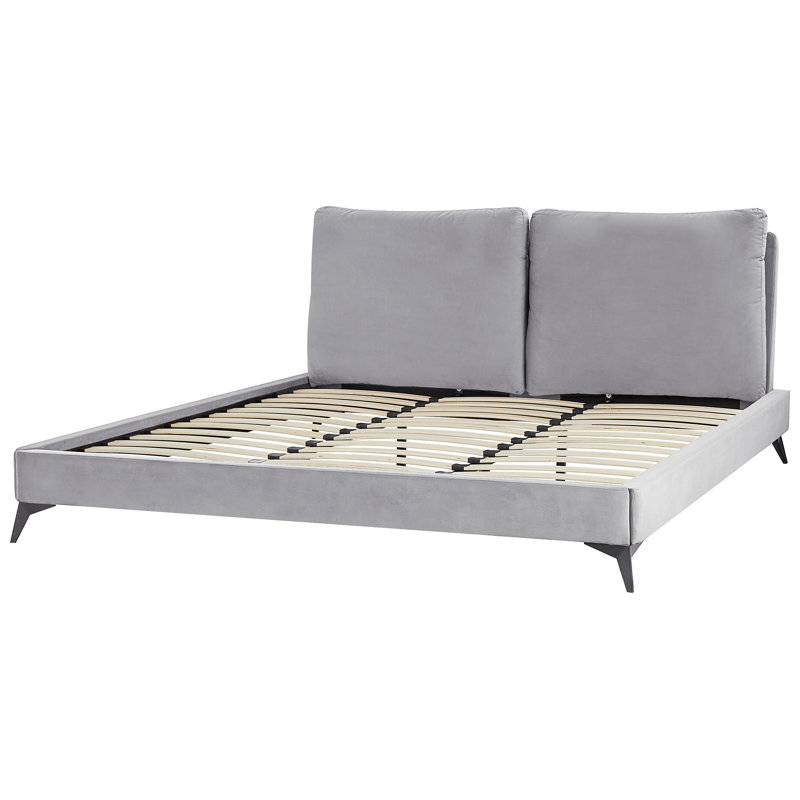 Rupendra Upholstered Bed, Super King (6'), Light Grey