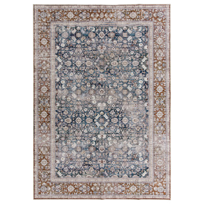 Tapis délavé à la machine vintage lavable à la machine Cynthia