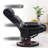 Swivel Recliners with Ottoman, Reclining TV Chairs with Vibration, Faux Leather Lounge Chair-2115537196
