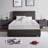 8-inch Queen Size Gel-Infused Memory Foam Mattress, Firm Support, White Tencel Cover, Mattress in a Box-1122825108
