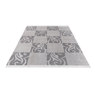 Tapis gris Jennings