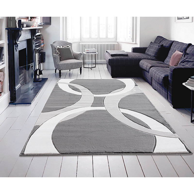 Adonia Abstract Indoor Rug, Rectangle 3'9" x 5'9"