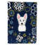 Terrier en fleurs à 2 côtés en polyester 15 x 11,5 po drapeau de jardin-38380672