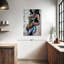 Porte dorée texturée sur toile-1147073735