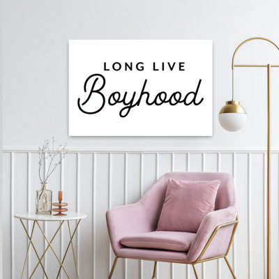 Long Live Boyhood Abstract Contemporary Art
