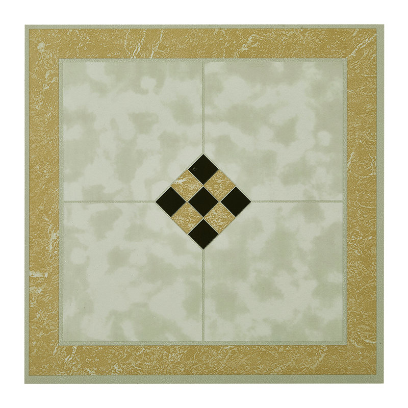30Pcs Self-adhesive PVC Flooring Tiles Set, Yellow