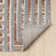 Vista Transitional Geometric Distressed Indoor Machine Washable Area Rug