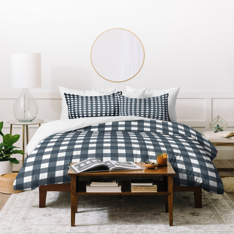 Ensemble de housse de couette à carreaux Allyson Johnson