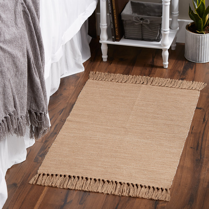 Dacula Cotton Indoor Rug, Rectangle 2' x 3'