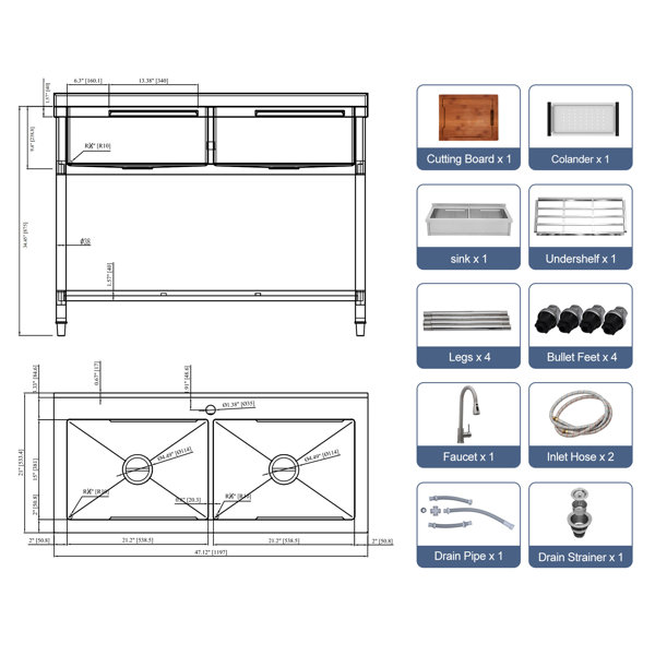 Dimensions du produit