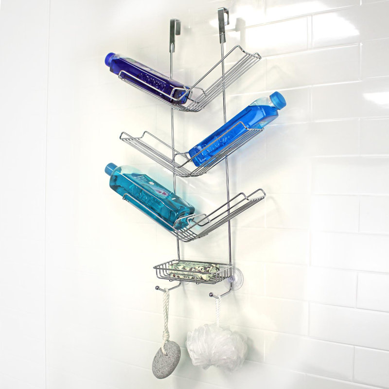 Stina Shower Caddy, Chrome
