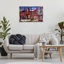 «Love Diner with Canyon View», toile murale encadrée flottante grise, design par Jadei-1583357708-1584215128